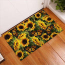Hello Sunshine Sunflower Doormat Home Decor Nearkii