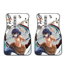 Demon Slayer Car Floor Mats Anime Hashibira Japanese Style Car Accessories Nearkii