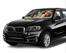 Dairy Cows Family Driving Car Auto Sunshades Nearkii