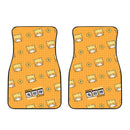 Custom Zenitsu Car Floor Mats Custom Demon Slayer Anime Car Accessories Nearkii