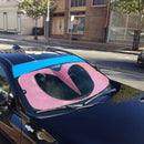 Mighty Morphin Pink Power Ranger Helmet Custom Car Auto Sunshade Windshield Accessories Decor Gift Nearkii
