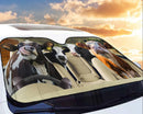 Dairy Cows Family Driving Car Auto Sunshades Nearkii