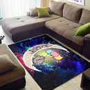 Pusheen Cat Love You To The Moon Galaxy Carpet Rug Home Room Decor Nearkii