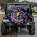 Stay Wild, Moon Child Mystic Car Spare Tire Cover Gift For Campers Nearkii