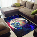 Stitch Hold Baby Yoda Love You To The Moon Galaxy Carpet Rug Home Room Decor Nearkii