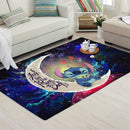 Stitch Hold Baby Yoda Love You To The Moon Galaxy Carpet Rug Home Room Decor Nearkii