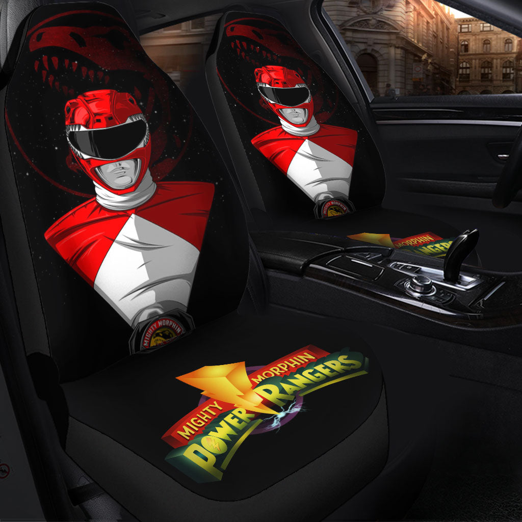 Red New Mighty Morphin Power Rangers Premium Custom Car Seat Covers De