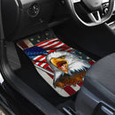 US Independence Day Eagle Emerging From Claw Scratch God Bless Car Floor Mats Car Accessories Nearkii