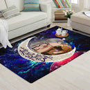 Up Couple Love You To The Moon Galaxy Carpet Rug Home Room Decor Nearkii