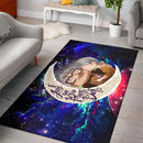 Up Couple Love You To The Moon Galaxy Carpet Rug Home Room Decor Nearkii
