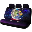 Eeyore Winnie The Pooh Love You To The Moon Galaxy Premium Custom Car Back Seat Covers Decor Protectors Nearkii