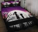Rick And Morty Moon Night Quilt Bed Sets Nearkii
