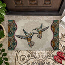 Hummingbird Doormat Home Decor Nearkii