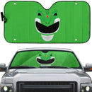 Mighty Morphin Power Rangers Green Ranger Custom Car Auto Sunshade Windshield Accessories Decor Gift Nearkii