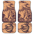 Demon Slayer Car Floor Mats Anime Mix Manga Car Accessories Nearkii