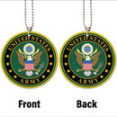 Military US Army Car Ornament Custom Car Accessories Decorations Nearkii