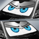 White Funny Angry Cartoon Eyes Car Auto Sun Shades Windshield Accessories Decor Gift Nearkii