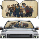 B99 Dogs Car Auto Sun Shades Windshield Accessories Decor Gift Nearkii