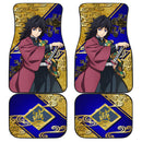 Demon Slayer Giyu Tomioka Car Floor Mats Anime Car Accessories Nearkii