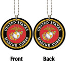 Army US Marine Corps Car Ornament Custom Car Accessories Decorations Nearkii