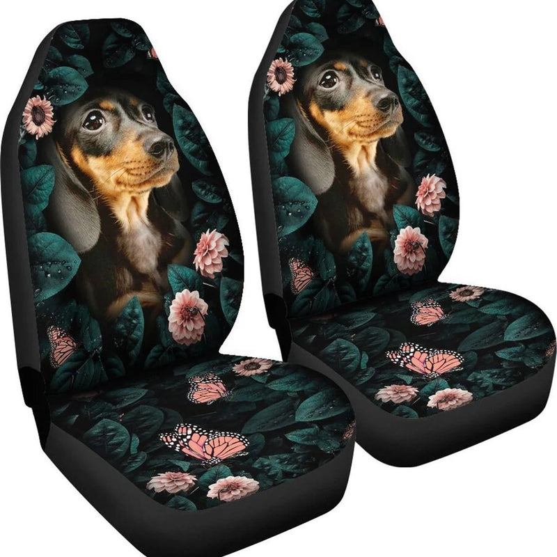Dachshund HD Custom Car Seat Covers Nearkii