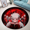 Akatsuki Moonlight Round Carpet Rug Bedroom Livingroom Home Decor Nearkii