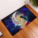 Aladin Couple Love You To The Moon Galaxy Back Doormat Home Decor Nearkii