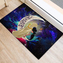 Aladin Couple Love You To The Moon Galaxy Back Doormat Home Decor Nearkii