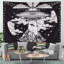 Alien UFO Tapestry Room Decor Nearkii