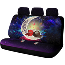Among Us Couple Love You To The Moon Galaxy Premium Custom Car Back Seat Covers Decor Protectors Nearkii
