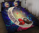 Among Us Couple Love You To The Moon Galaxy Quilt Bed Sets Nearkii