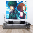 Boku No Hero Academia Couple Anime Tapestry Room Decor Nearkii