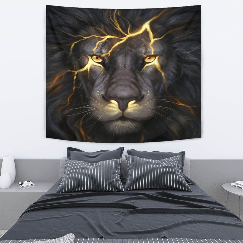 Lion Thunder Tapestry Room Decor Nearkii