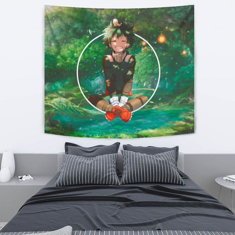 Deku Boku No Hero Academia Anime Tapestry Room Decor Nearkii