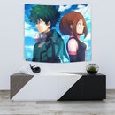 Boku No Hero Academia Couple Anime Tapestry Room Decor Nearkii