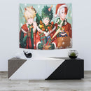 Christmas Boku No Hero Academia Anime Tapestry Room Decor Nearkii