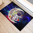 Astronaut Chibi Love You To The Moon Galaxy Back Doormat Home Decor Nearkii