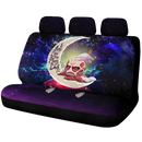 Attack On Titan Love You To The Moon Galaxy Premium Custom Car Back Seat Covers Decor Protectors Nearkii