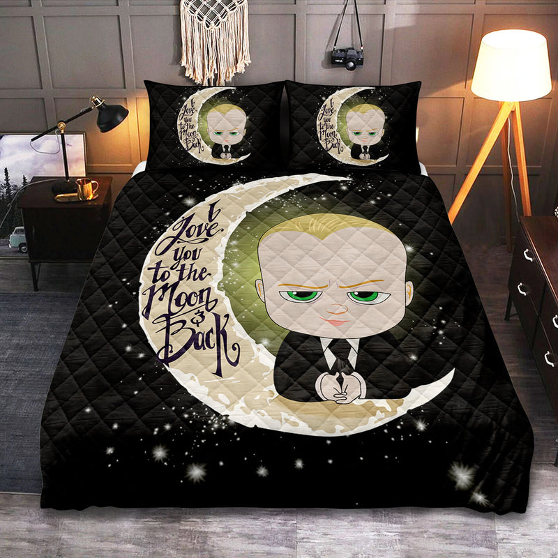 Baby Boss To The Moon Quilt Bed Sets Nearkii