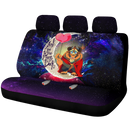 Beauty And The Beast Love You To The Moon Galaxy Premium Custom Car Back Seat Covers Decor Protectors Nearkii