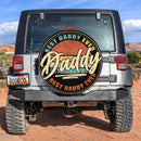 Best Daddy Ever Spare Tire Cover Gift For Campers Nearkii