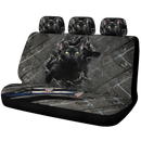 Black Cat Car Back Seat Covers Decor Protectors Nearkii