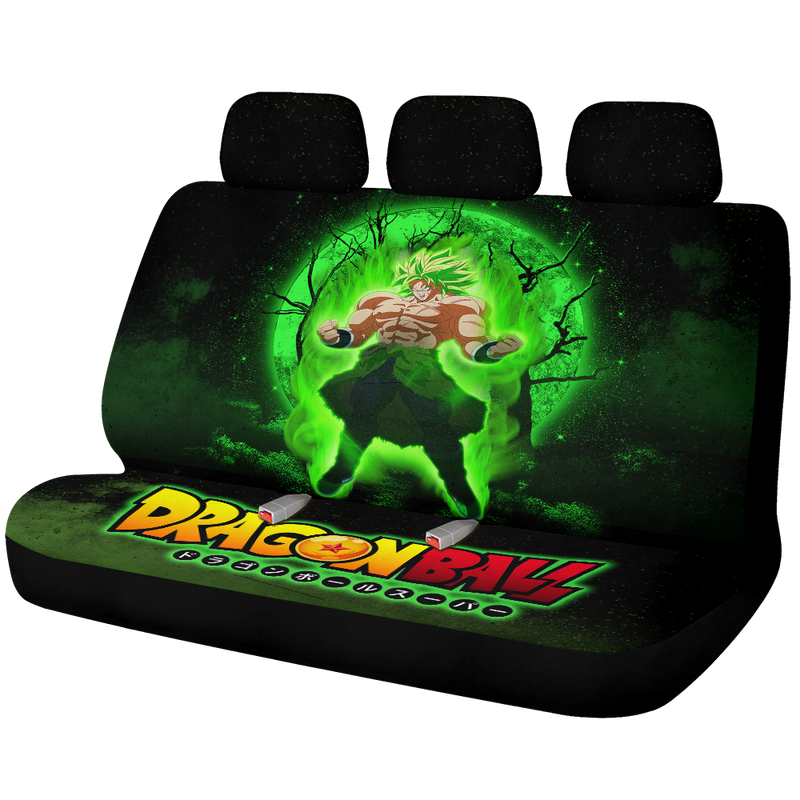 Broly Moonlight Galaxy Premium Custom Car Back Seat Covers Decor Protectors Nearkii