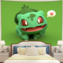 Bulbasaur Pokemon Tapestry Room Decor Nearkii