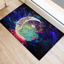 Bulbasaur Couple Pokemon Love You To The Moon Galaxy Doormat Home Decor Nearkii