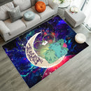 Bulbasaur Couple Pokemon Love You To The Moon Galaxy Rug Carpet Rug Home Room Decor Nearkii