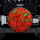 Chainsaw Man Pochita Anime Jeep Car Spare Tire Covers Gift For Campers Nearkii
