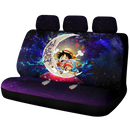 Chibi Luffy And Chopper One Piece Anime Love You To The Moon Galaxy Car Back Seat Covers Decor Protectors Nearkii