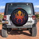 Cool Octopus Sea Creature & Saltwater Aquarium Octopus Car Spare Tire Covers Gift For Campers Nearkii