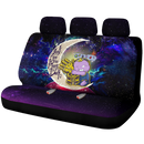 Cute Thanos Love You To The Moon Galaxy Premium Custom Car Back Seat Covers Decor Protectors Nearkii